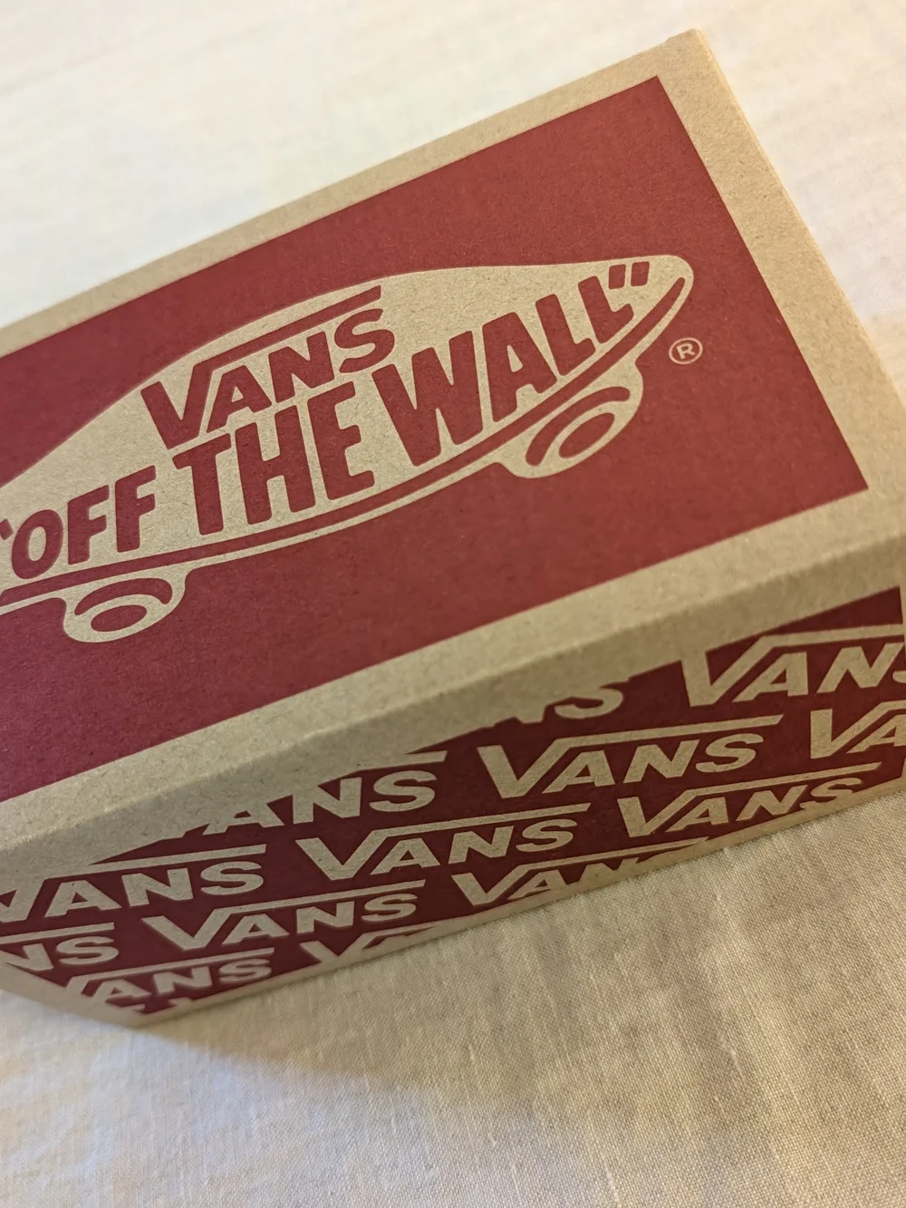 Vans Authentic Red Canvas Toddler Lace-Up Shoes